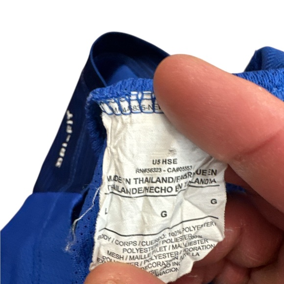 Nike Dri-Fit Men’s Team USA Soccer Jersey Blue Authentic Soccer Futbol Kit - Picture 12 of 13